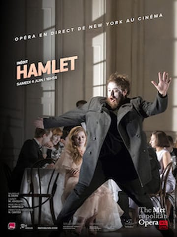 Affiche Met Opera: Hamlet