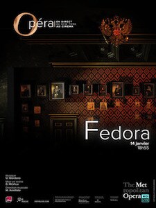 Affiche de Met Opera: Fedora